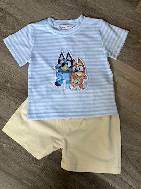 Boy Bluey Outfit