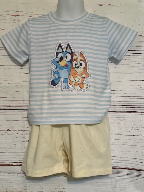 Boy Bluey Outfit