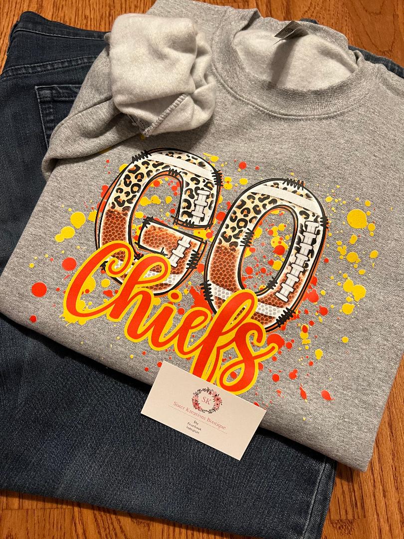 Go Chief's Football Game Day Sweatshirt