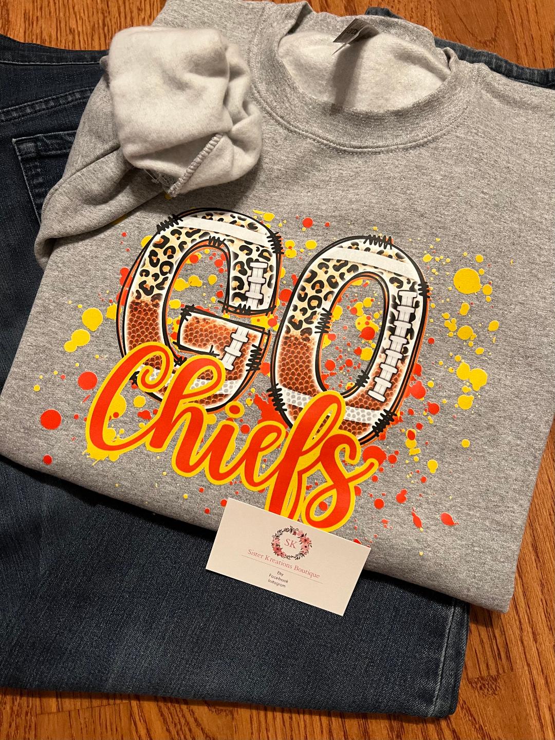 Go Chief's Football Game Day Sweatshirt