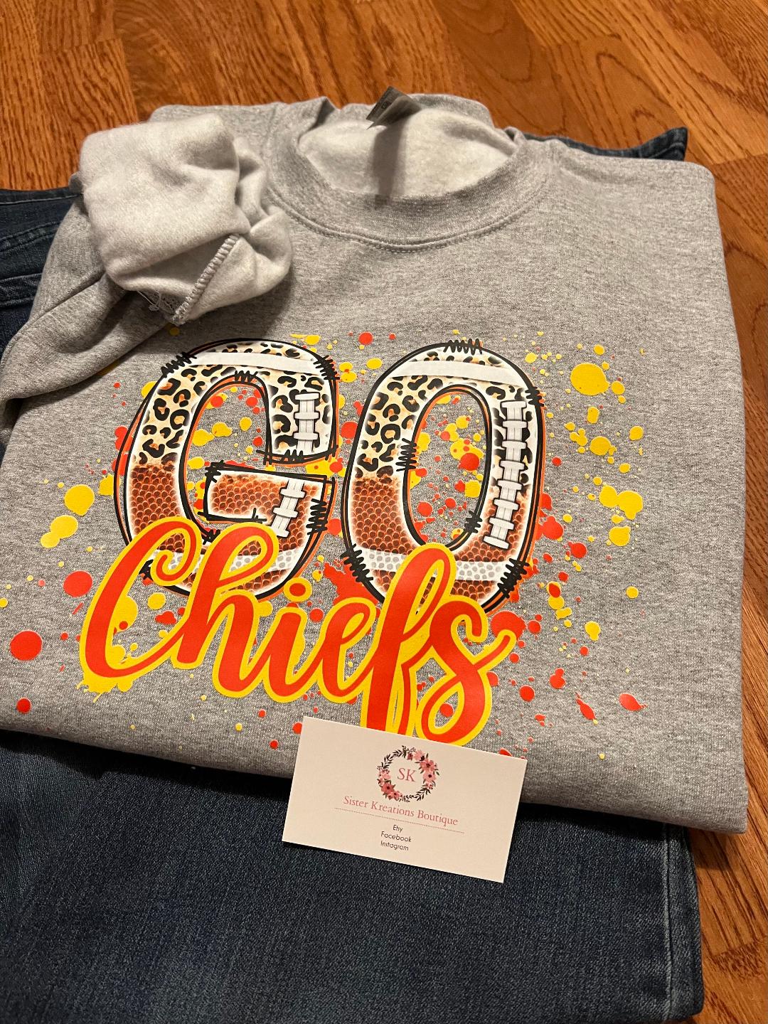 Go Chief's Football Game Day Sweatshirt